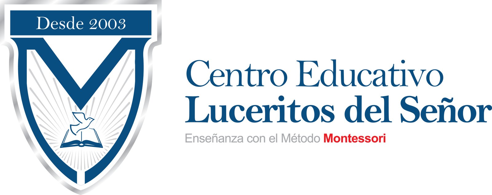 Logo del Centro Educativo Montessori Luceritos del Señor